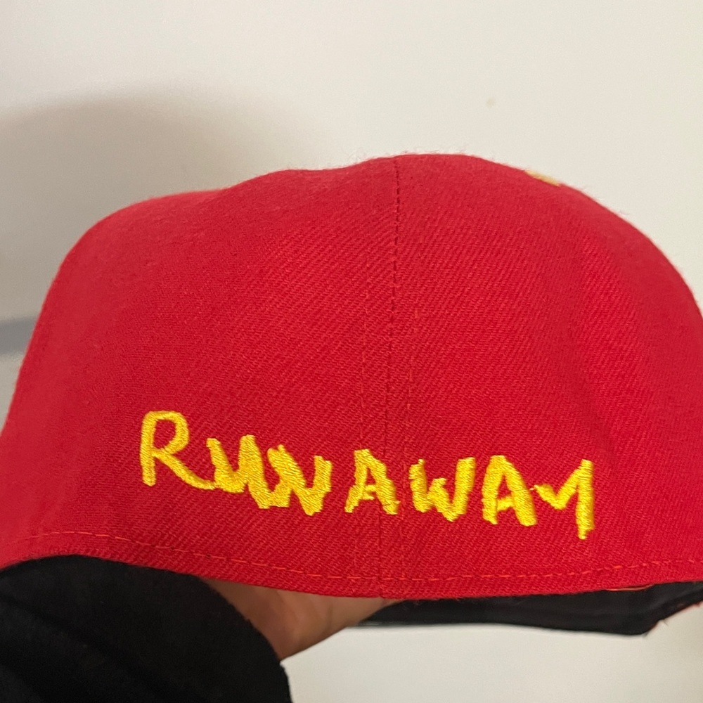 Kanye West My Beautiful Dark Twisted Fantasy Embroidered Fitted Hat 🧢 - Picture 5 of 8